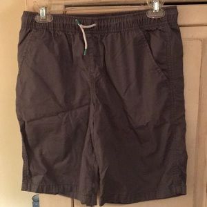Boys grey khaki shorts